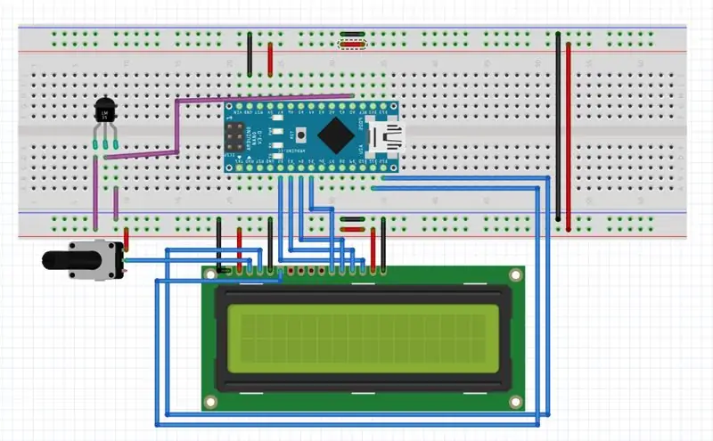 Priključitev LM 35 na Arduino