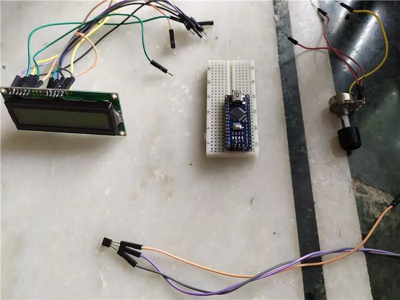 Temperatur Sensoru (Arduino)