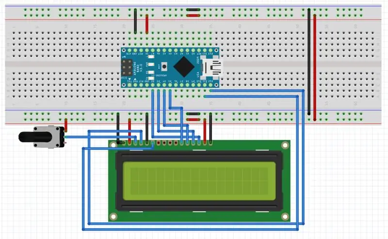 Het LCD-scherm aansluiten op de Arduino