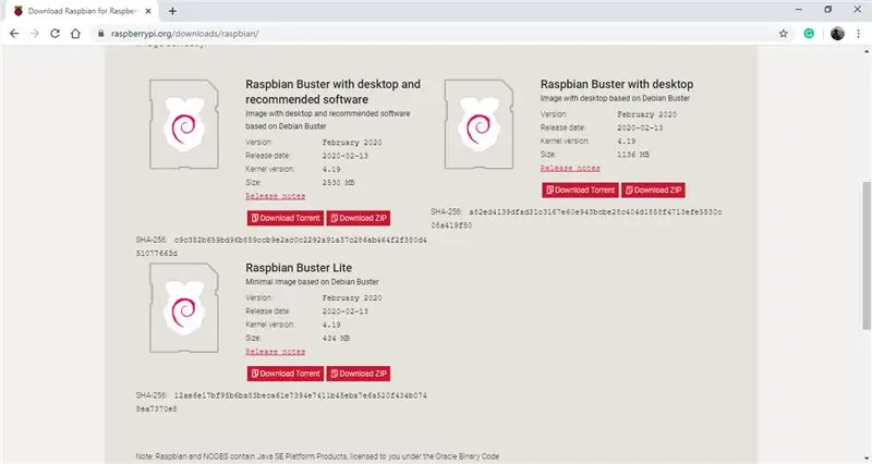 Ρύθμιση του λειτουργικού συστήματος του Raspberry Pi