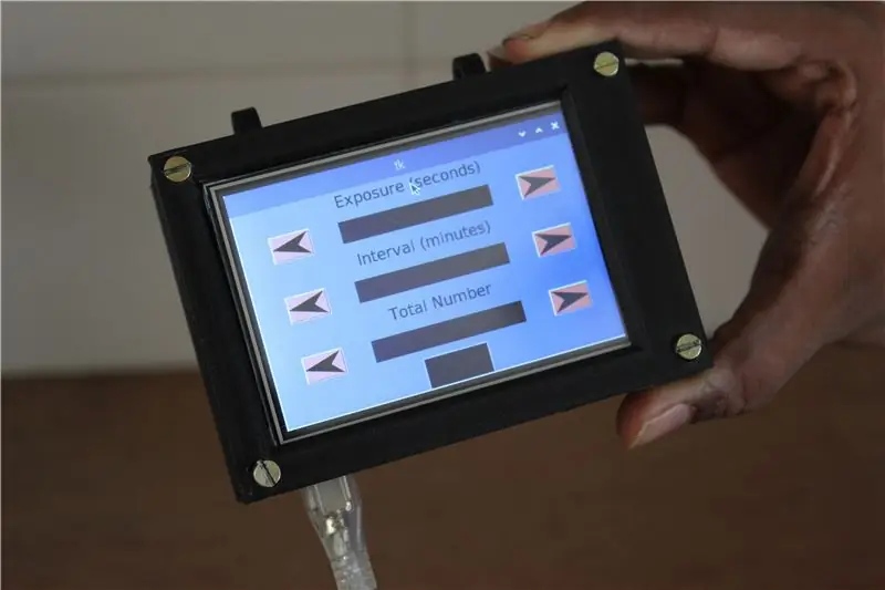 Kör programmet Timelapse Module