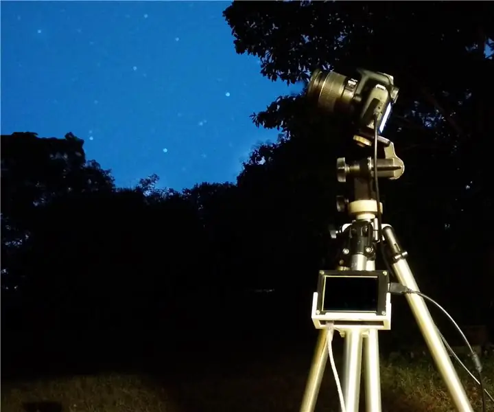 Exposição longa e astrofotografia usando Raspberry Pi: 13 etapas (com fotos)