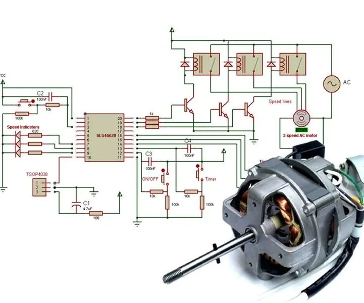 Com programar el descodificador IR per al control de motors de corrent altern a diverses velocitats: 7 passos