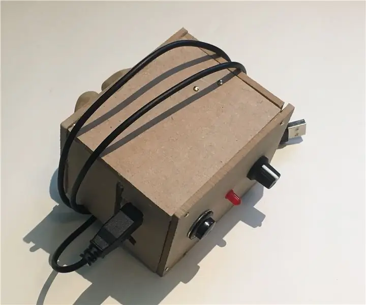 Roterende massagemachine V1.0 (prototype): 7 stappen