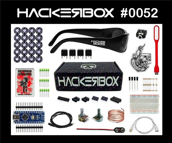 HackerBox 0052: თავისუფალი ფორმა: 10 ნაბიჯი