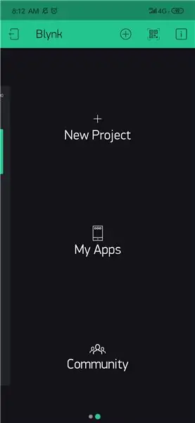 BLYNK App Setup sa Telepono