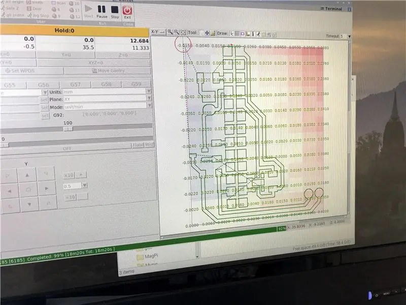 PCB freze