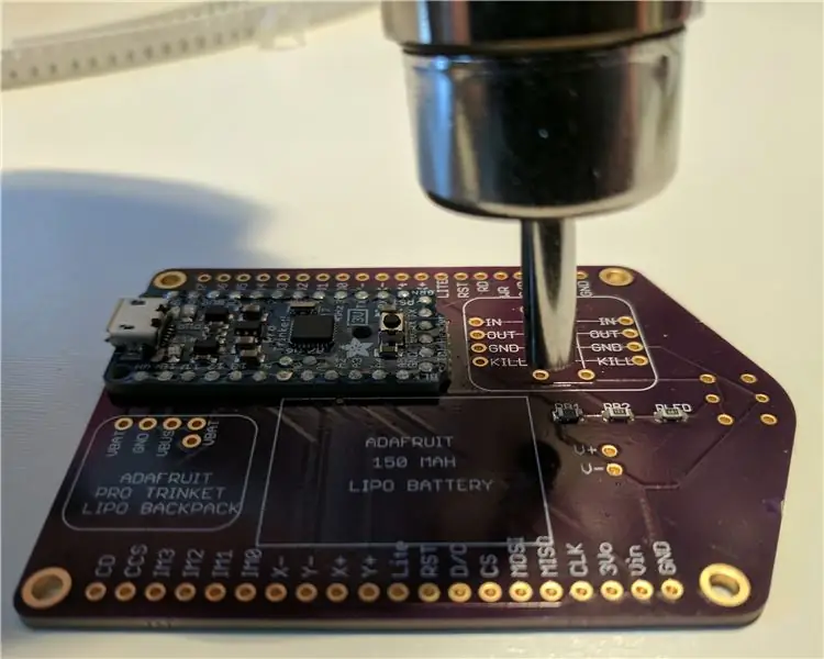 Solder Permukaan Mount Resistor