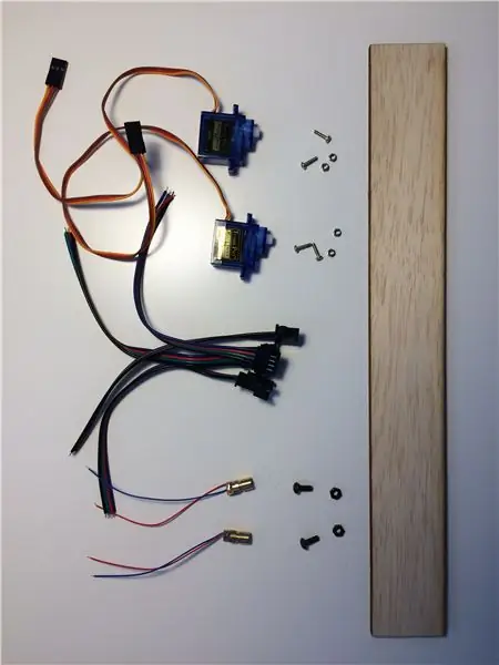 Asamble Laser dhe Servo Motor