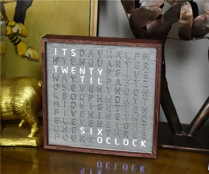 Word Clock: 21 stappen (met afbeeldingen)