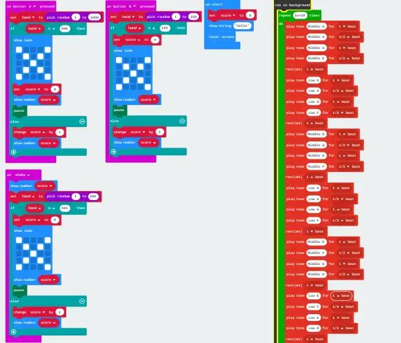 „Micro: bit“lošimo žaidimas