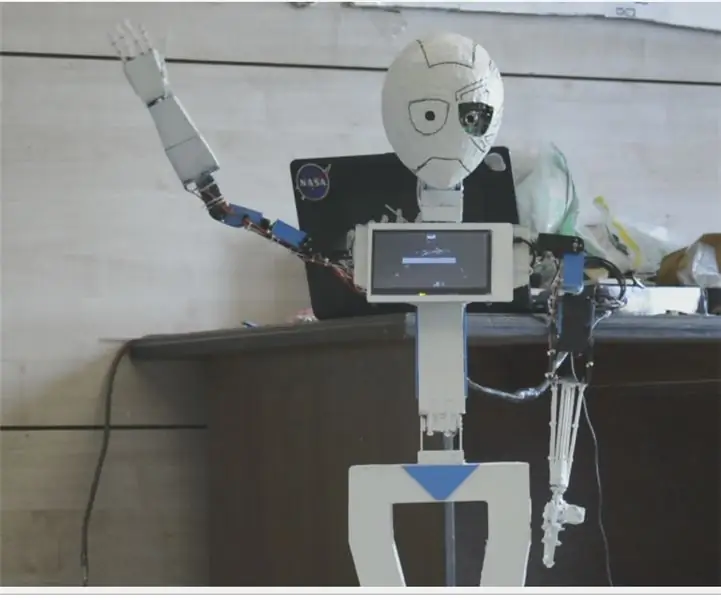 MIA-1 nyílt forráskódú fejlett kézzel készített humanoid robot!: 4 lépés