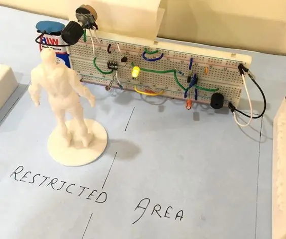 Cerca de luz automática: 5 etapas