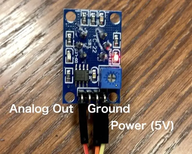 Anslut gassensorn till Arduino