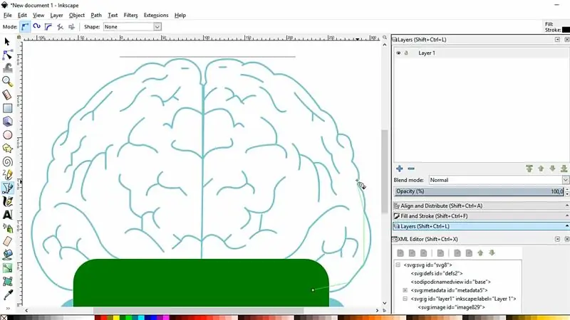 Creació d’una forma personalitzada amb Inkscape