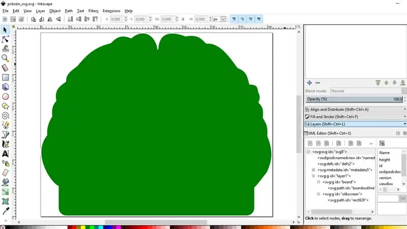 Crearea unei forme personalizate cu Inkscape