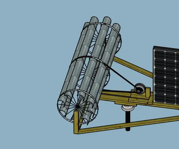 Vetrna/sončna elektrarna: 4 koraki