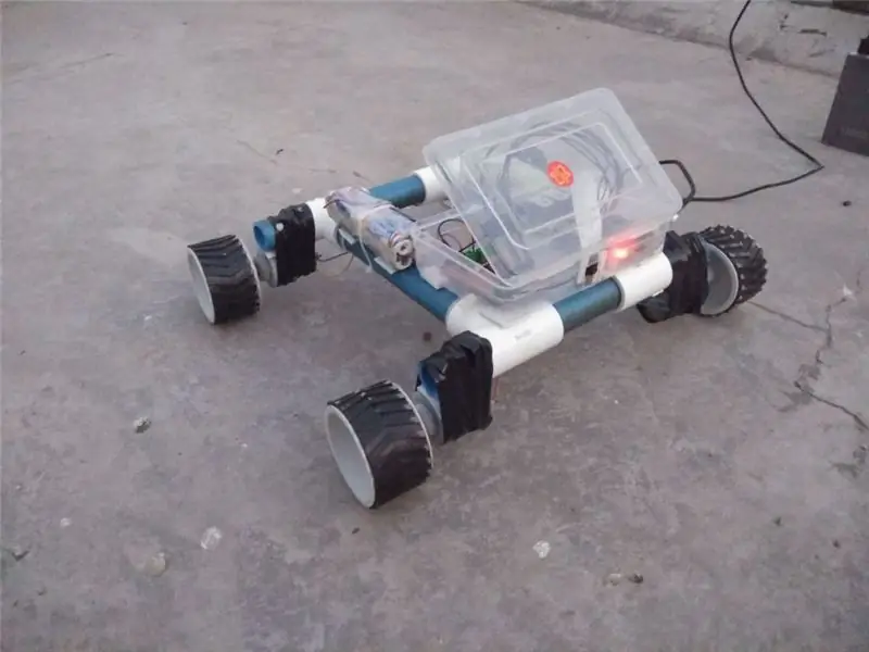 Raspberry Pi - autonómny rover na Marse so sledovaním objektov OpenCV