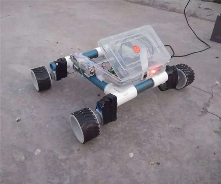 Raspberry Pi - Autonom Mars Rover Med OpenCV Object Tracking: 7 trin (med billeder)