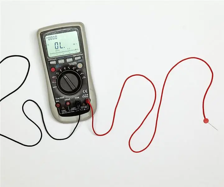 ETextile Multimeter Pin Probe: 10 ขั้นตอน (พร้อมรูปภาพ)