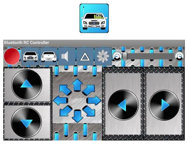 Aplicación Android Arduino Bluetooth RC Car