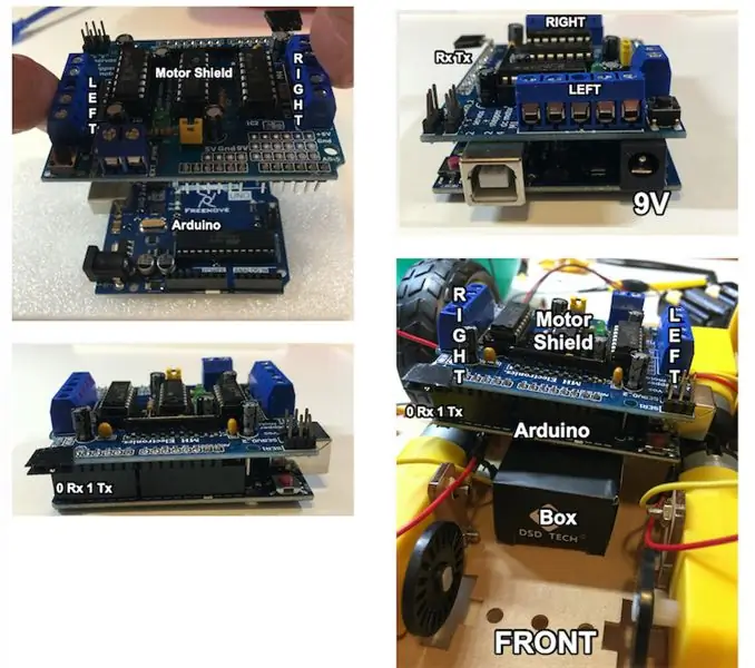 Arduino e Scudo Motore