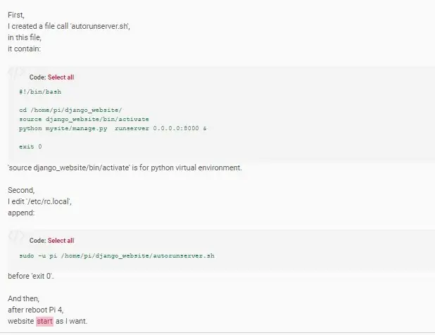 การแทนที่ไฟล์ใน Raspberry-pi และการกำหนดค่า