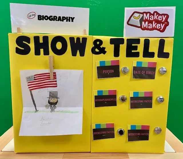 Makey Makey Show és Tell Display