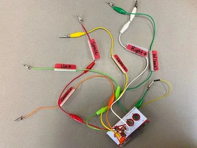 A Makey Makey bekötése