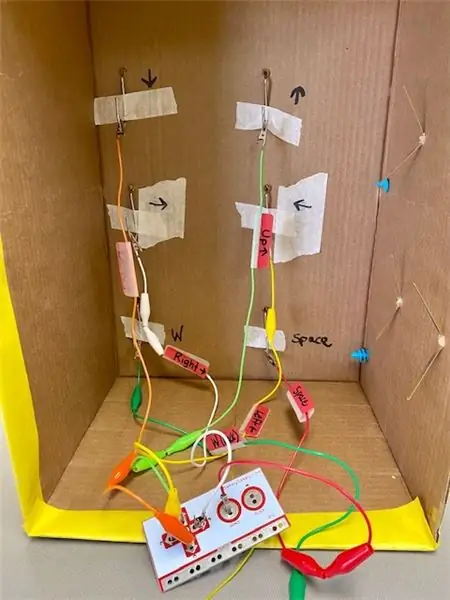 A Makey Makey bekötése