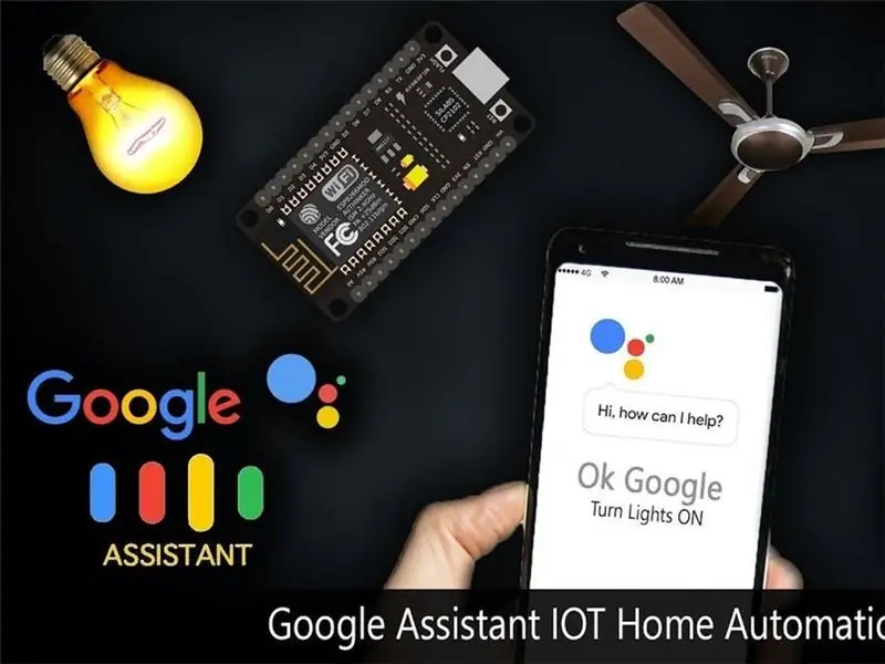 Domotique avec Google Assistant et Adafruit IO