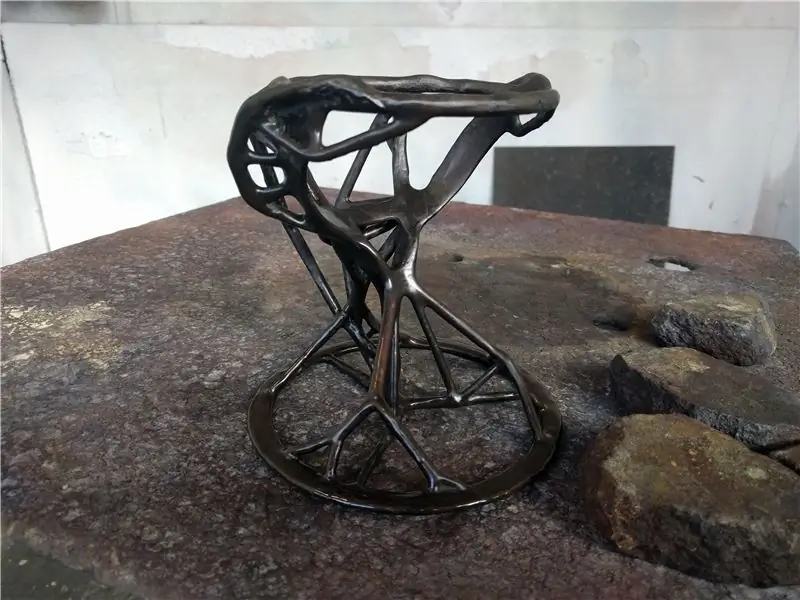 Generative Design, Bronze Casting