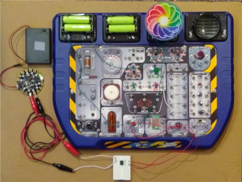 Control per ordinador de qualsevol kit de circuits electrònics