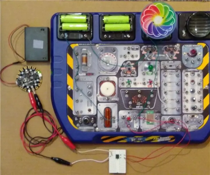 Datorstyrning Alla elektroniska kretsar: 4 steg