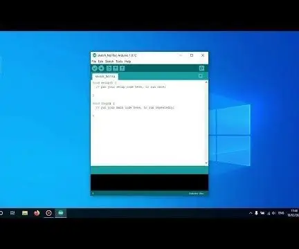 Kako instalirati Arduino IDE na Windows 10: 8 koraka