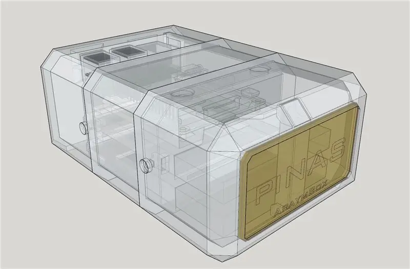 Impressão 3D do caso