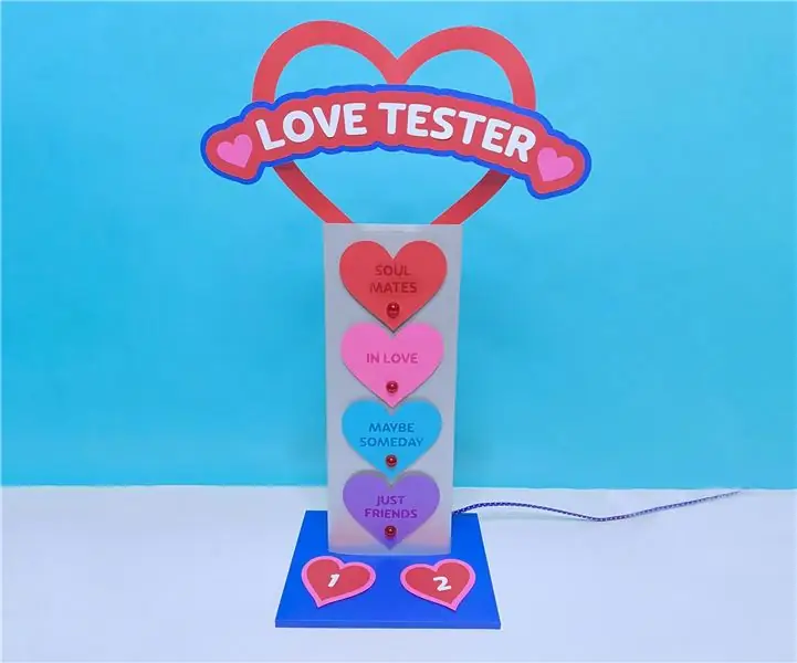 The Love Tester: 10 Steps (med bilder)