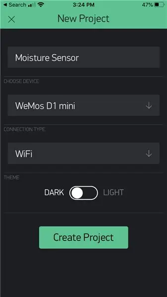 Skonfiguruj projekt Blynk, aby Twój czujnik mógł rozmawiać