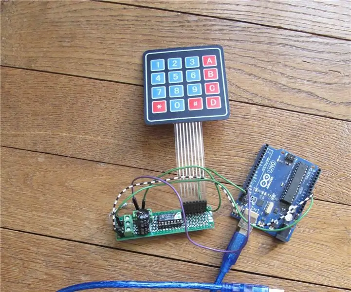 ตัวอย่าง Locker ที่ทันสมัยและใหม่และง่ายกว่าด้วย Arduino Matrix Keypad 4x4: 3 ขั้นตอน