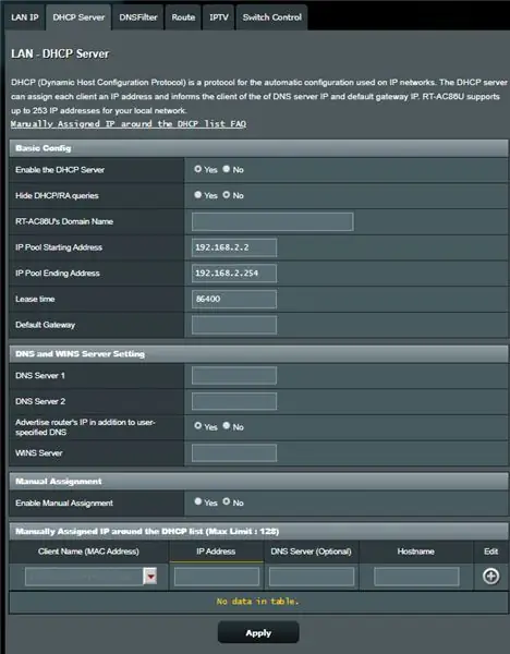 LAN-Setup & IPv6 & Firewall