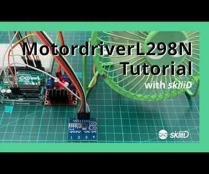 วิธีใช้ MotordriverL298N กับ SkiiiD: 9 ขั้นตอน