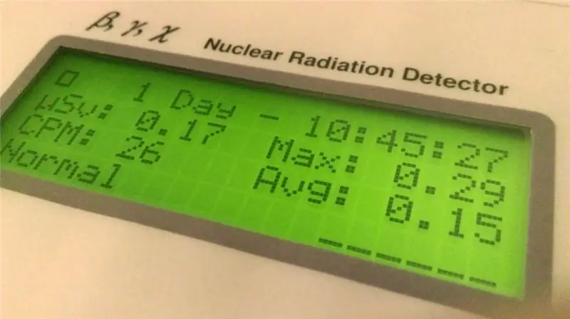 Contor de radioactivitate (IoT) și ecosistem de monitorizare