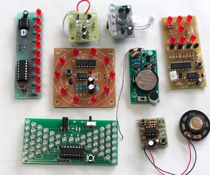 Elektroniese projekte vir beginners: 14 stappe (met foto's)