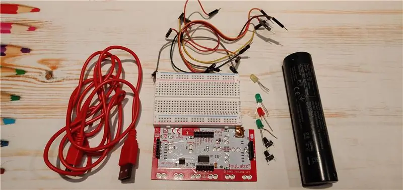 Circuito Makey Makey con placa de pruebas