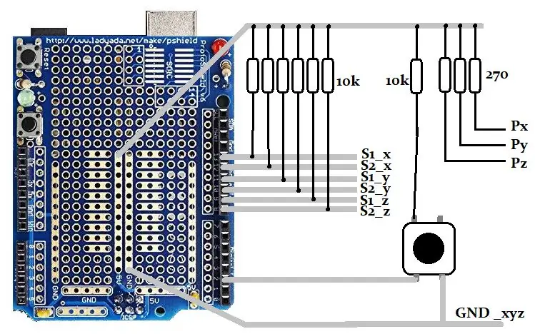 Diagrama de cableado