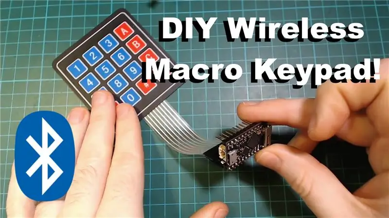 DIY Bluetooth макро клавиатура