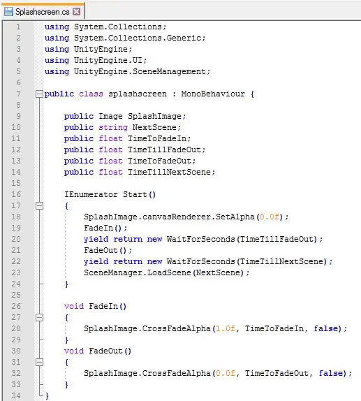 Modification du script de l'écran de démarrage