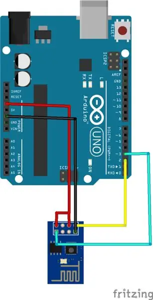 Կարգավորեք ձեր ESP8266 - 01 WiFi մոդուլը