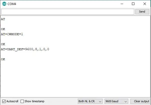 Konfiguriranje modula WiFi ESP8266 - 01