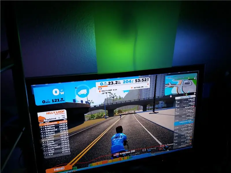 Zwift Ambilight i Smartball žarulja u zoni otkucaja srca